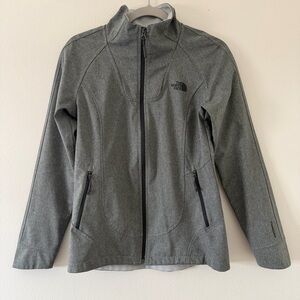 The North Face Women’s Windwall Softshell Jacket Charcoal Gray size small